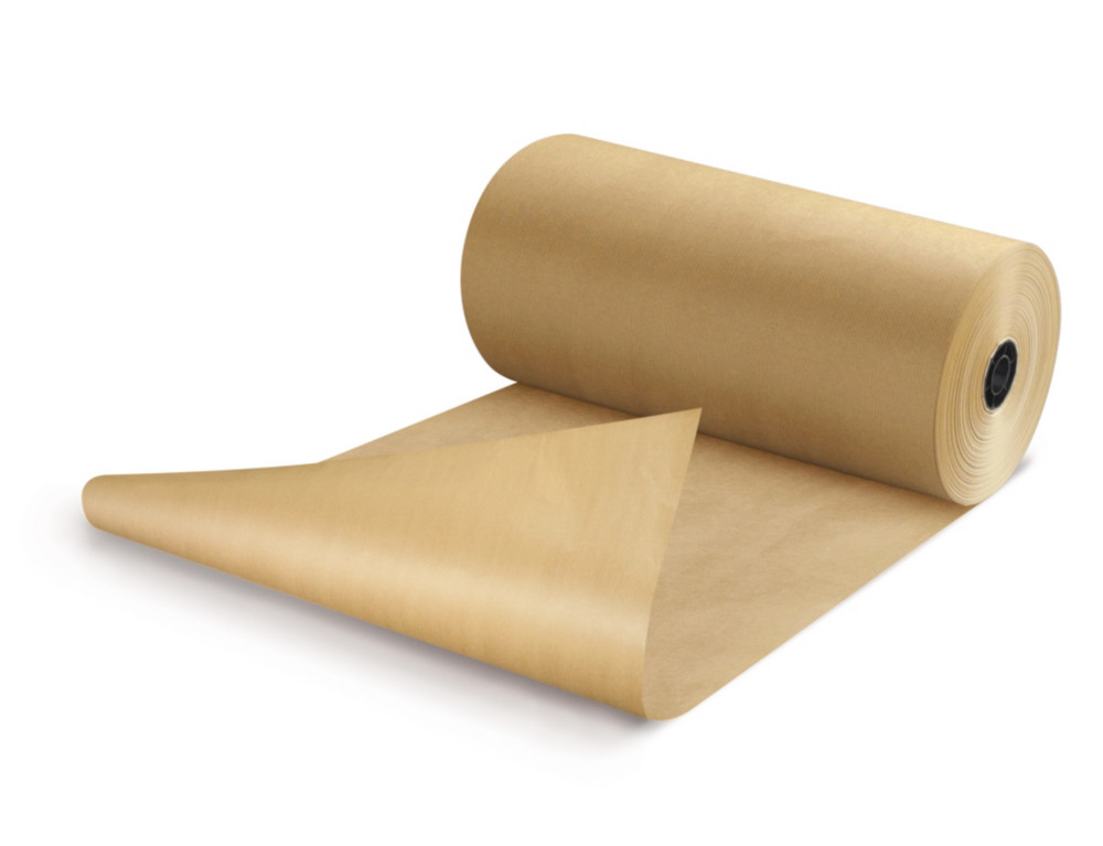 RAJA Papier kraft naturel 90g en rouleau 1 m x 250 m.