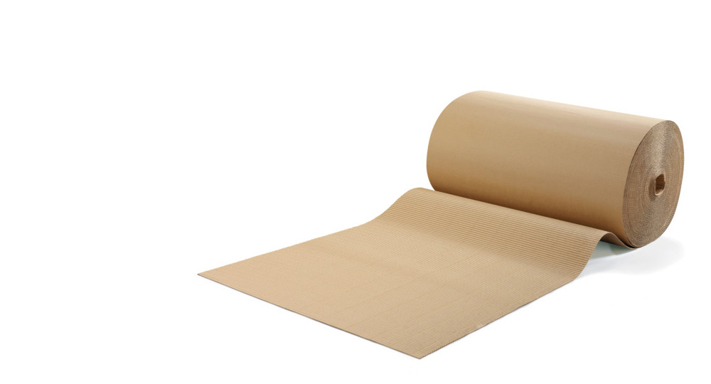 RAJA Carton ondul 450 g/m, rouleau de 50 m largeur 1 m