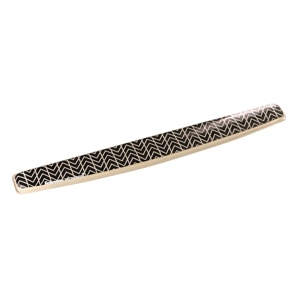 Fellowes Gel Crystal Repose-poignets pour clavier - Chevrons