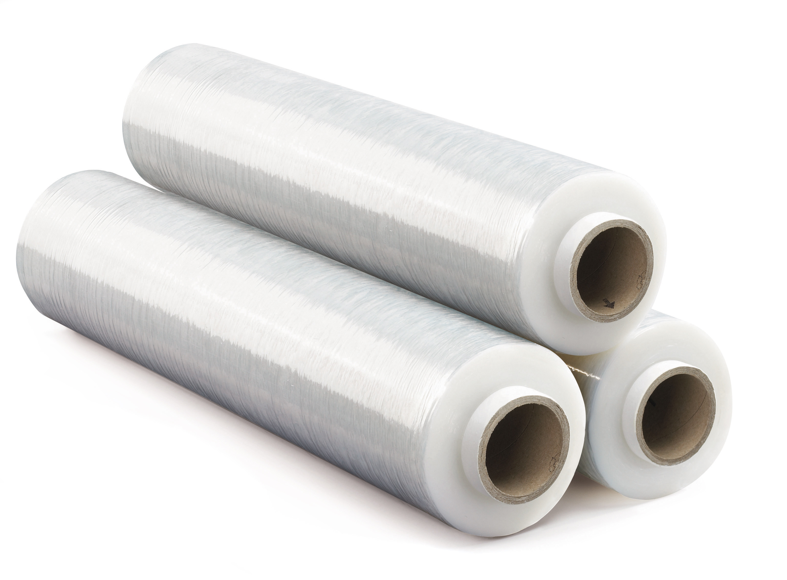 RAJA+Bobine+de+film+emballage+etirable+manuel+cast+-+45+cm+x+300+m+-+Epaisseur+20+microns+-+Transparent+(Lot+de+6)