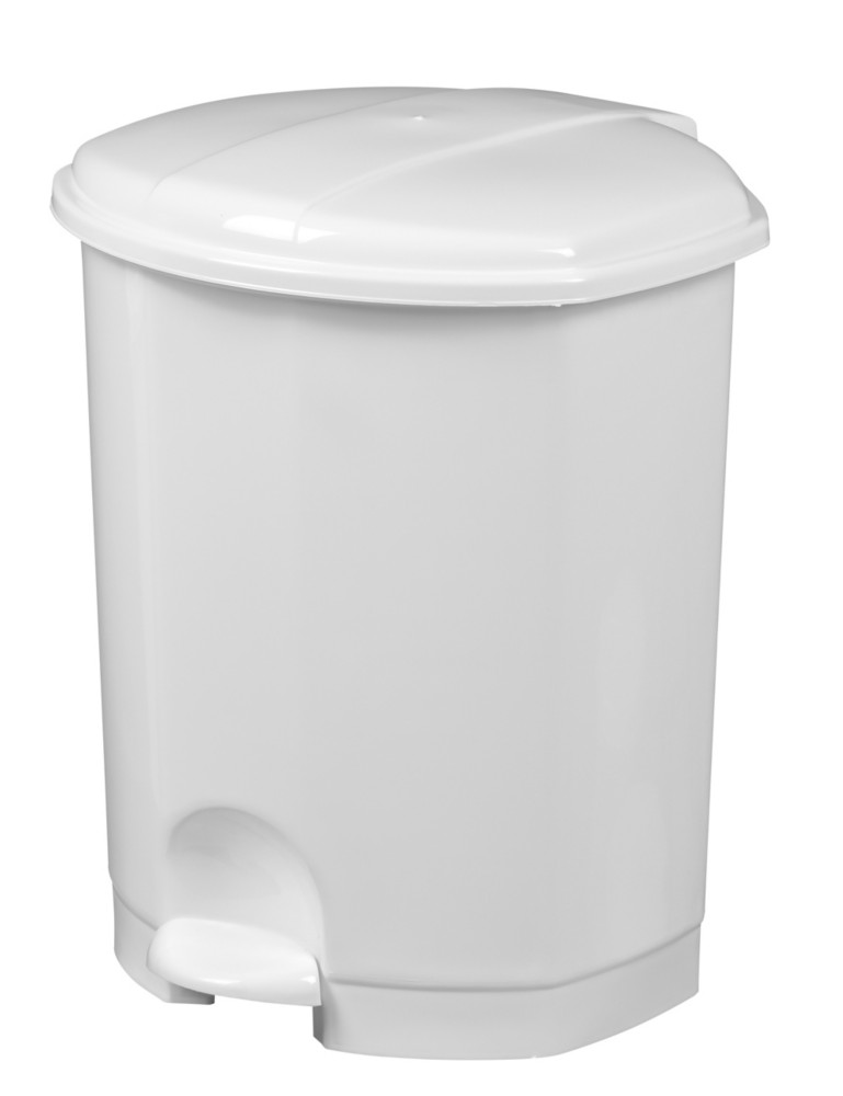 Rossignol Poubelle  pdale Prima, 11 litres - Blanc