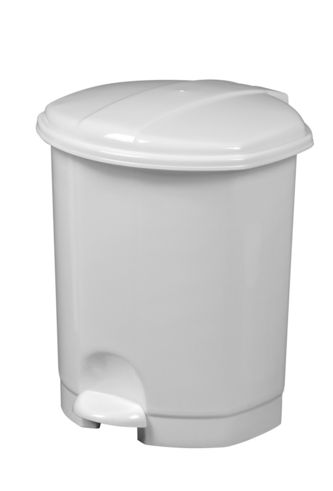 Rossignol Poubelle  pdale Prima, 5 litres - Blanc