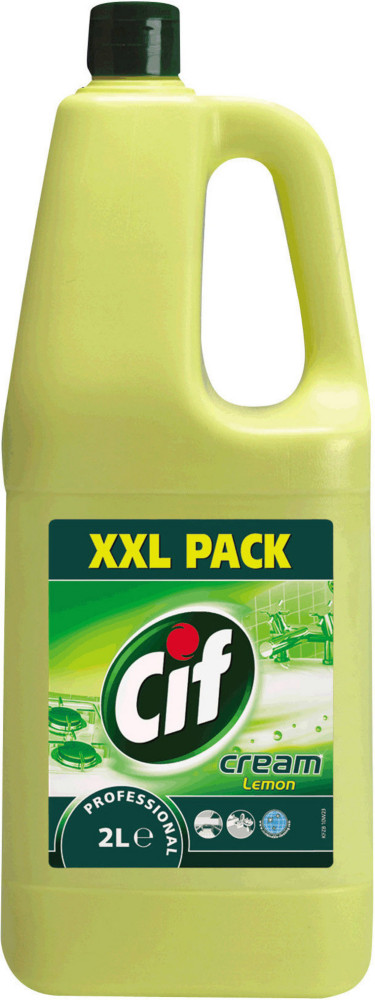 Cif Crme nettoyante polyvalente professionnelle - Citron - Bidon 2L