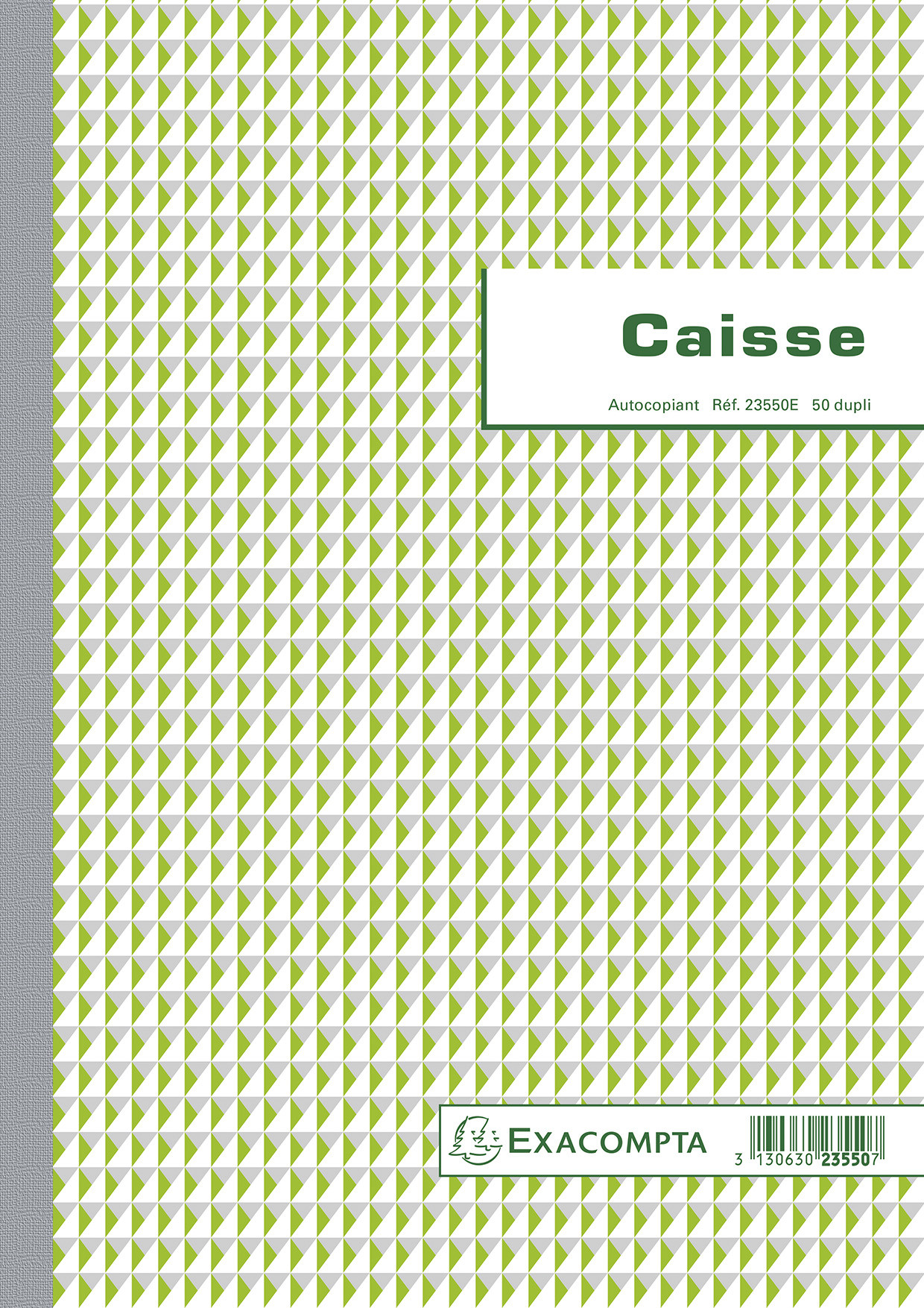 Exacompta Manifold autocopiant Journal de caisse 50 pages double exemplaires 29 7 x 21 cm - vue 9