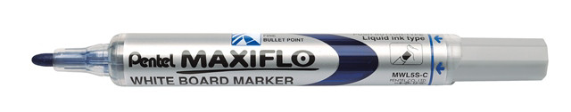 Pentel Marqueur tableau blanc Maxiflo pointe ogive fine largeur de trait 1,1mm-  Bleu