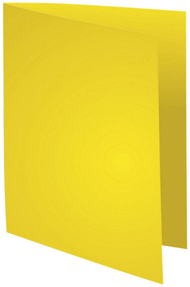 Exacompta Chemises ROCK's carte 210g/m - Jaune