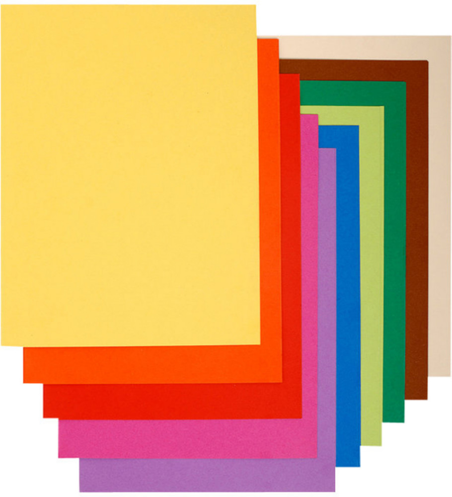 Exacompta Sous-chemises FLASH 80 carte recycle 80g/m - Coloris assortis