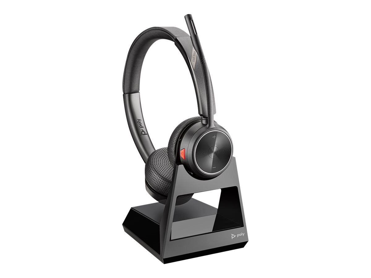 Poly Savi 7220 Duo Casque sans fil DECT + Station de charge