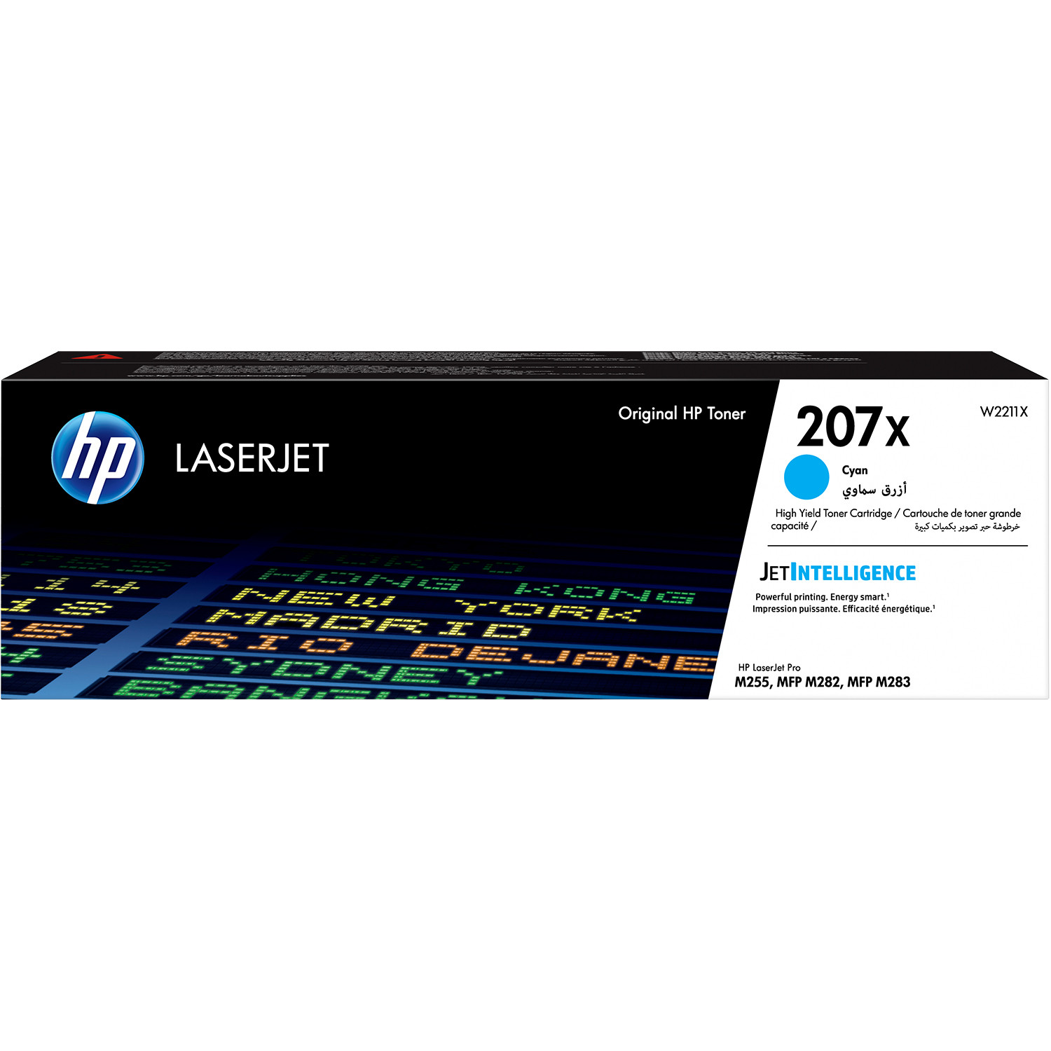 HP 207X Toner authentique grande capacité W2211X - Cyan