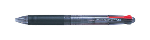 Pilot Begreen Feed GP4 Stylo bille rtractable pointe moyenne - 4 couleurs d'criture: noir, bleu, vert, rouge