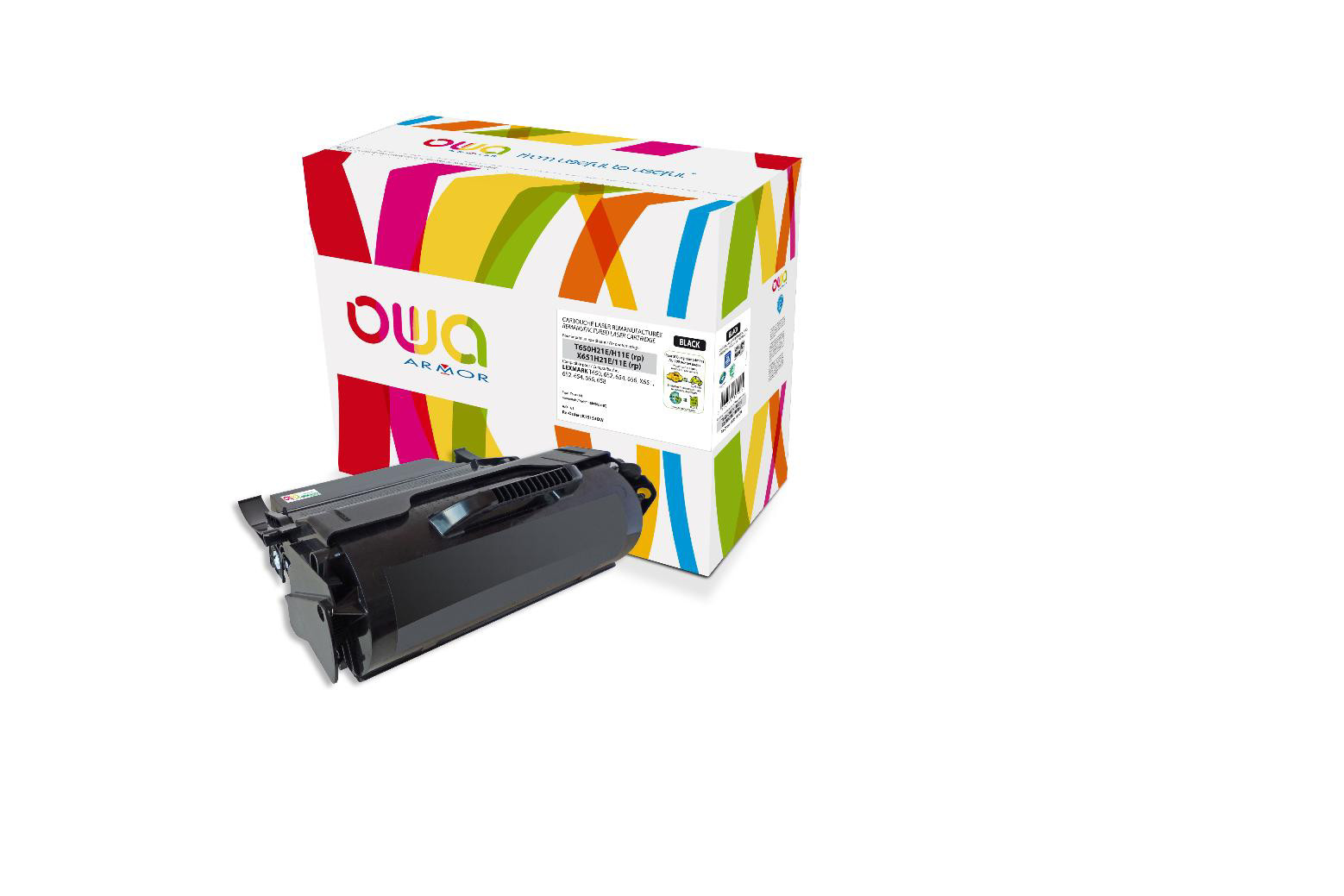 OWA Toner compatible LEXMARK T650H21E - K15153OW - Noir