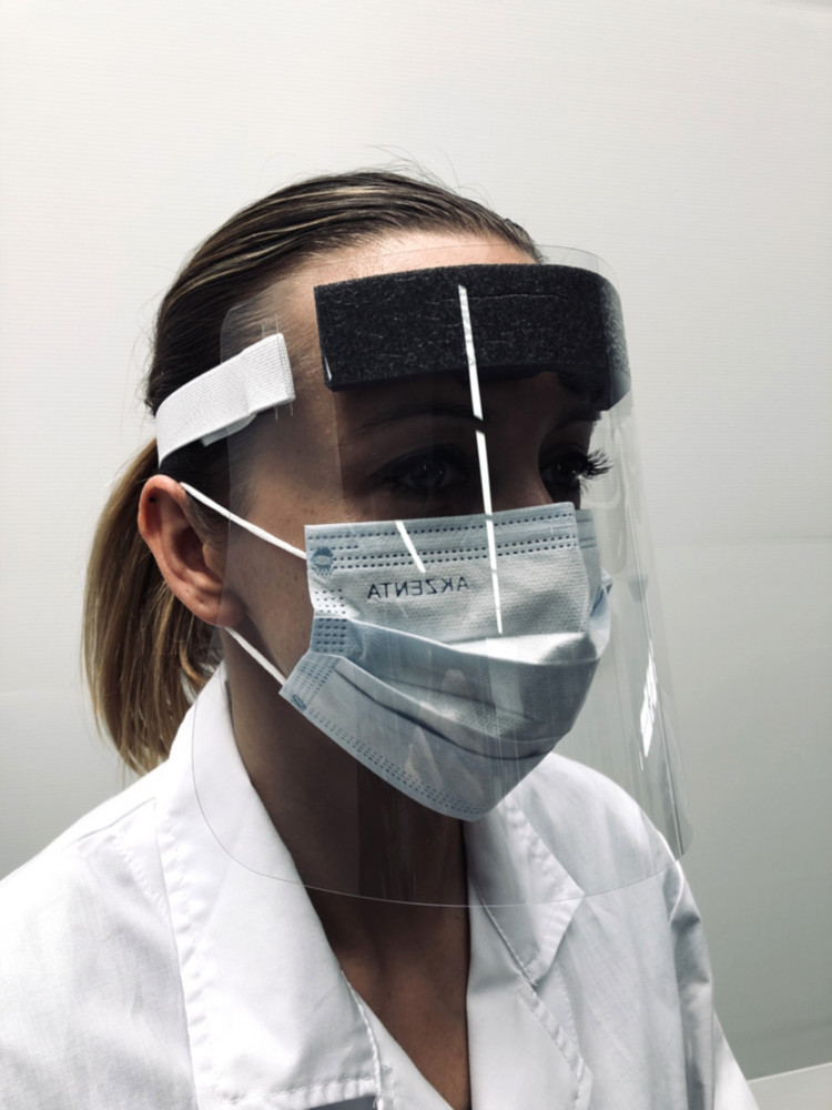Visire individuelle de protection ExaScreen - Lot de 10