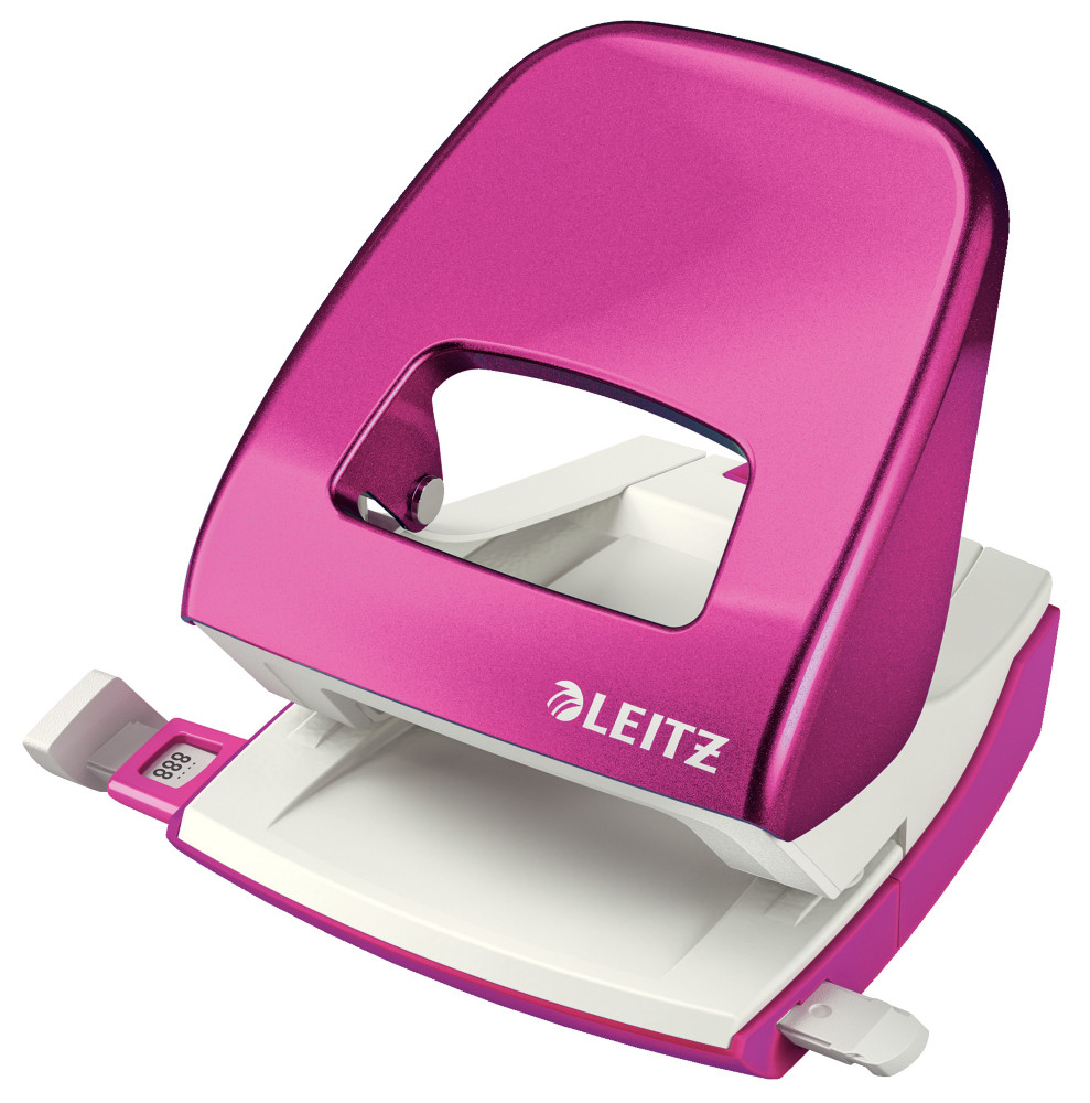 Leitz Perforateur 2 trous WOW Nexxt 5008 - 30 feuilles - Rose