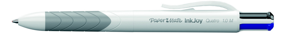 Paper Mate InkJoy Quatro Classique Stylo bille rtractable avec grip pointe moyenne 1mm - 4 couleurs