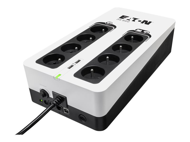 Eaton Onduleur 3S 850 FR Gen 2 - 8 prises + 2 ports USB