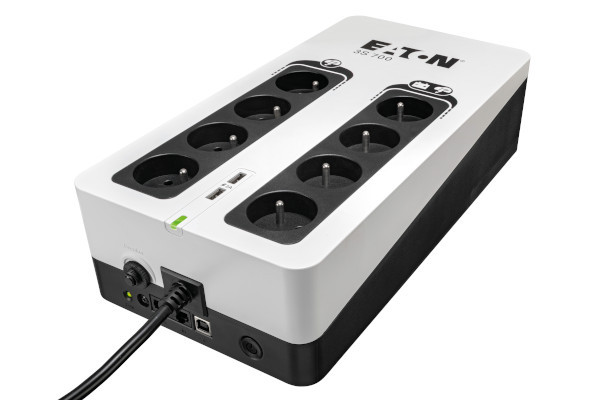 EATON Onduleur 3S 700 FR Gen 2 - 8 prises + 2 ports USB