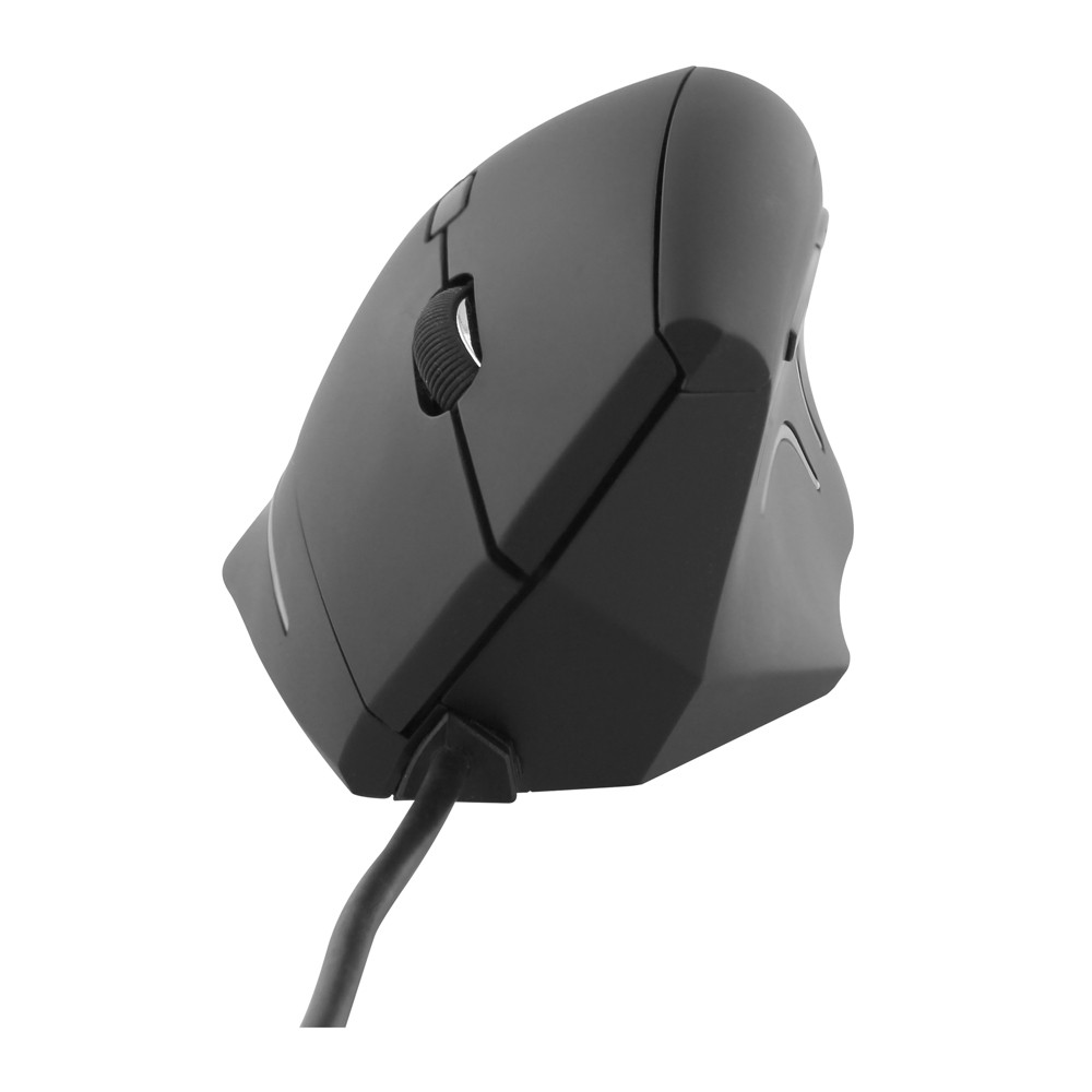 TNB Souris ergonomique verticale filaire Ergoline pour droitier - Noir