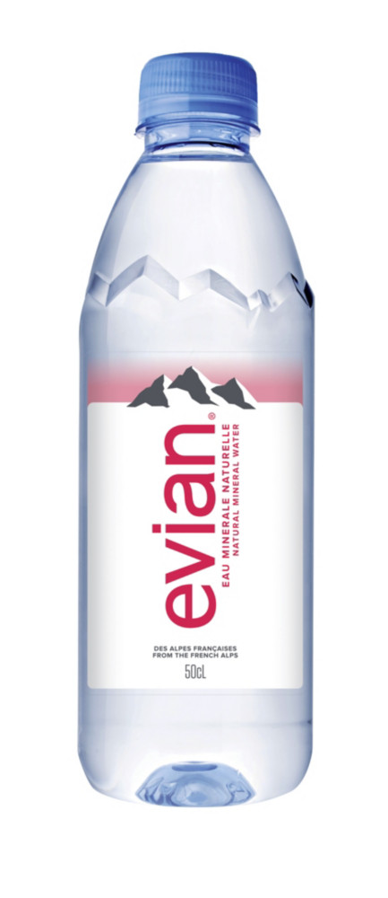 Evian Prestige Eau minrale naturelle - Eau plate - Lot 24 bouteilles 50 cl
