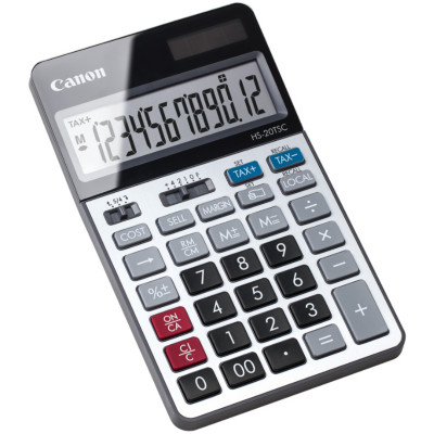 Canon Calculatrice de bureau HS 20TSC solaire - 12 chiffres