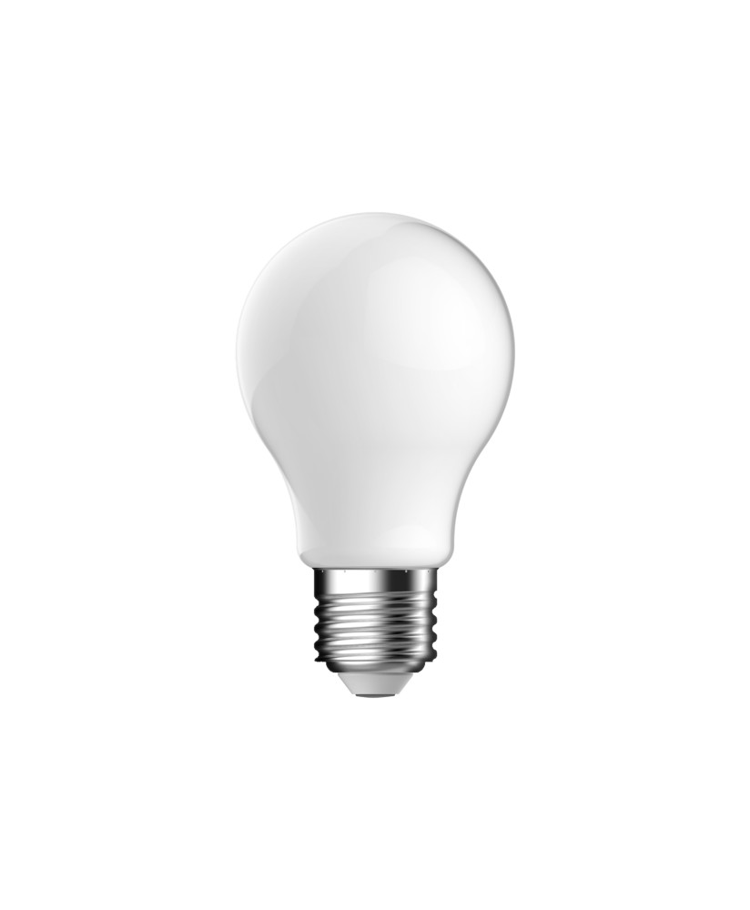 Aluminor Ampoule LED E27 opaque Blanc Chaud 2700K - 7,5W  1055 lm - Equivaut  75W
