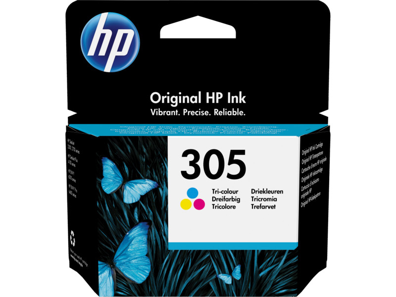 HP 305 Cartouche d'encre authentique 3YM60AE - 3 couleurs