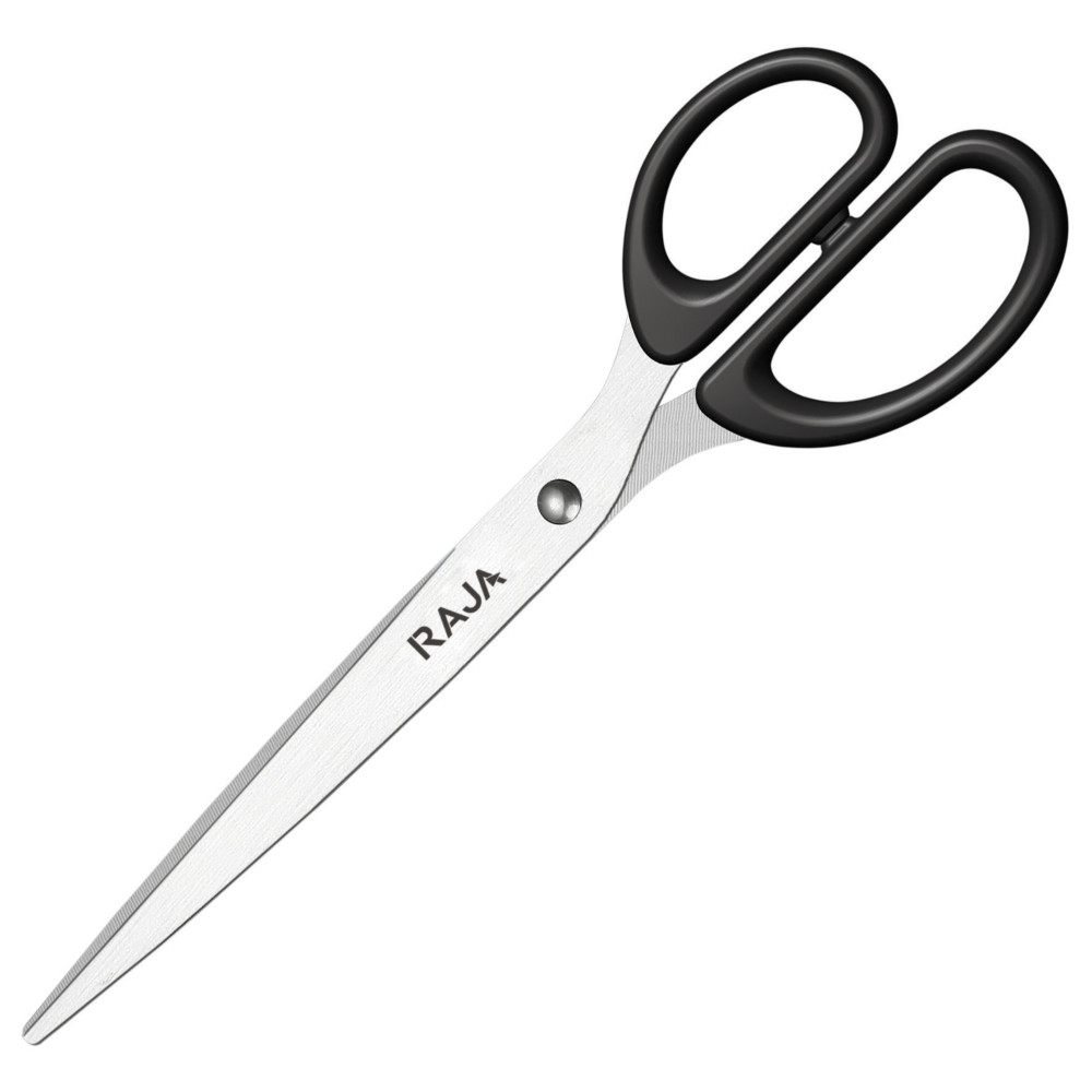 RAJA Ciseaux droitiers Polypro bouts pointus longueur 21 cm