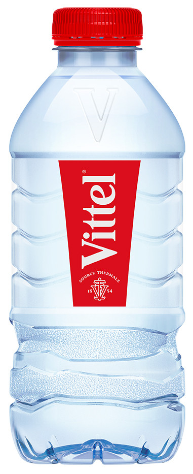 Vittel Eau minrale naturelle - Eau plate - Lot 24 bouteilles 33 cl