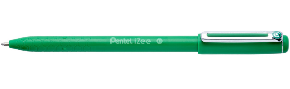Pentel Izee Stylo bille  capuchon Pointe large 1 mm - Vert