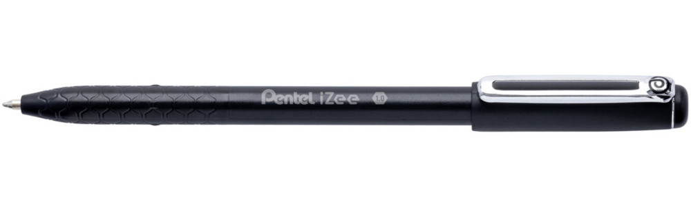 Pentel Izee Stylo bille  capuchon Pointe large 1 mm - Noir