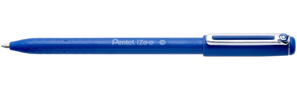 Pentel Izee Stylo bille  capuchon Pointe large 1 mm - Bleu