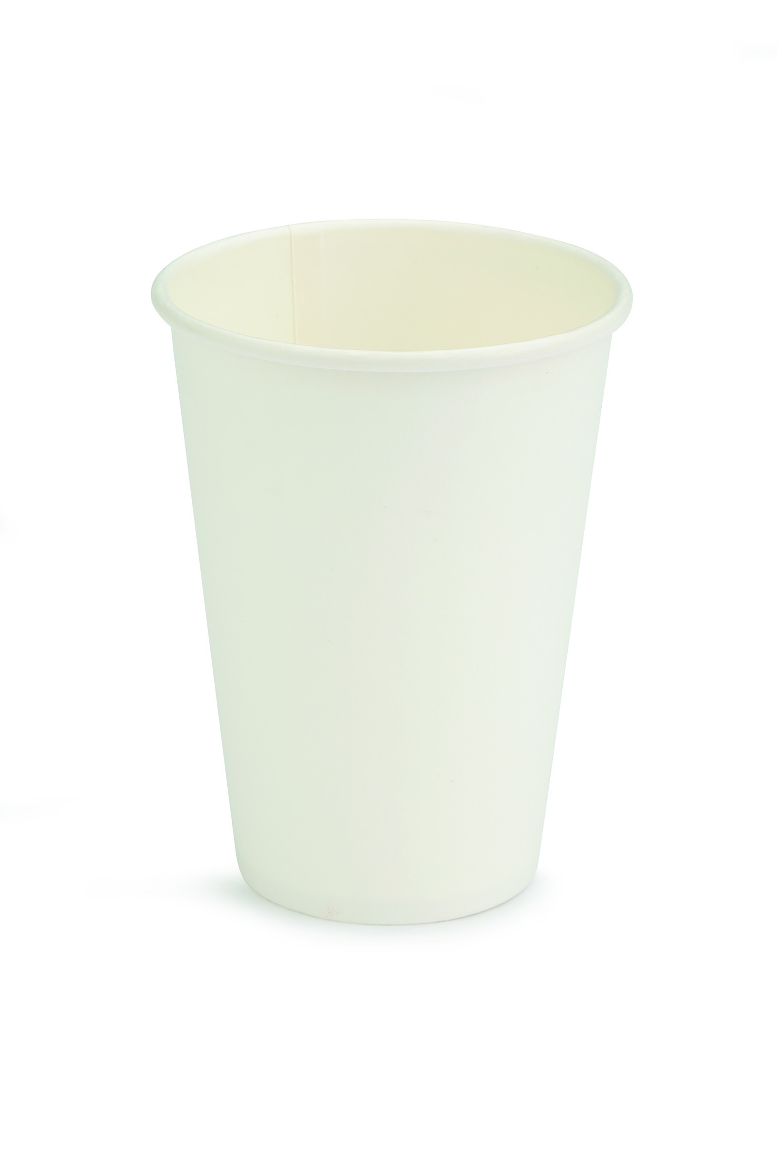 Gobelet en carton blanc 21 cl - Décor neutre - Enduction en Plastique - Recyclable - Lot de 100