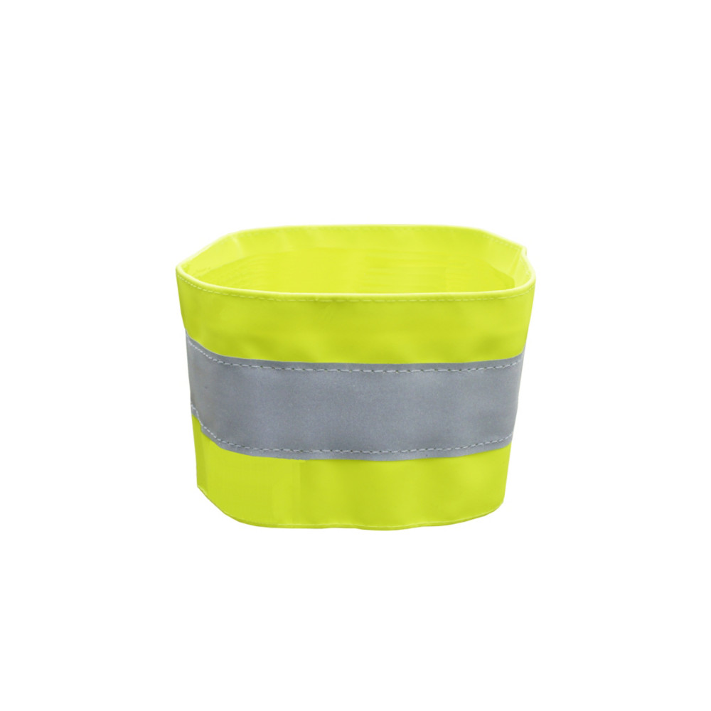 VISO Brassard de signalisation rflchissant - Jaune - Lot de 5