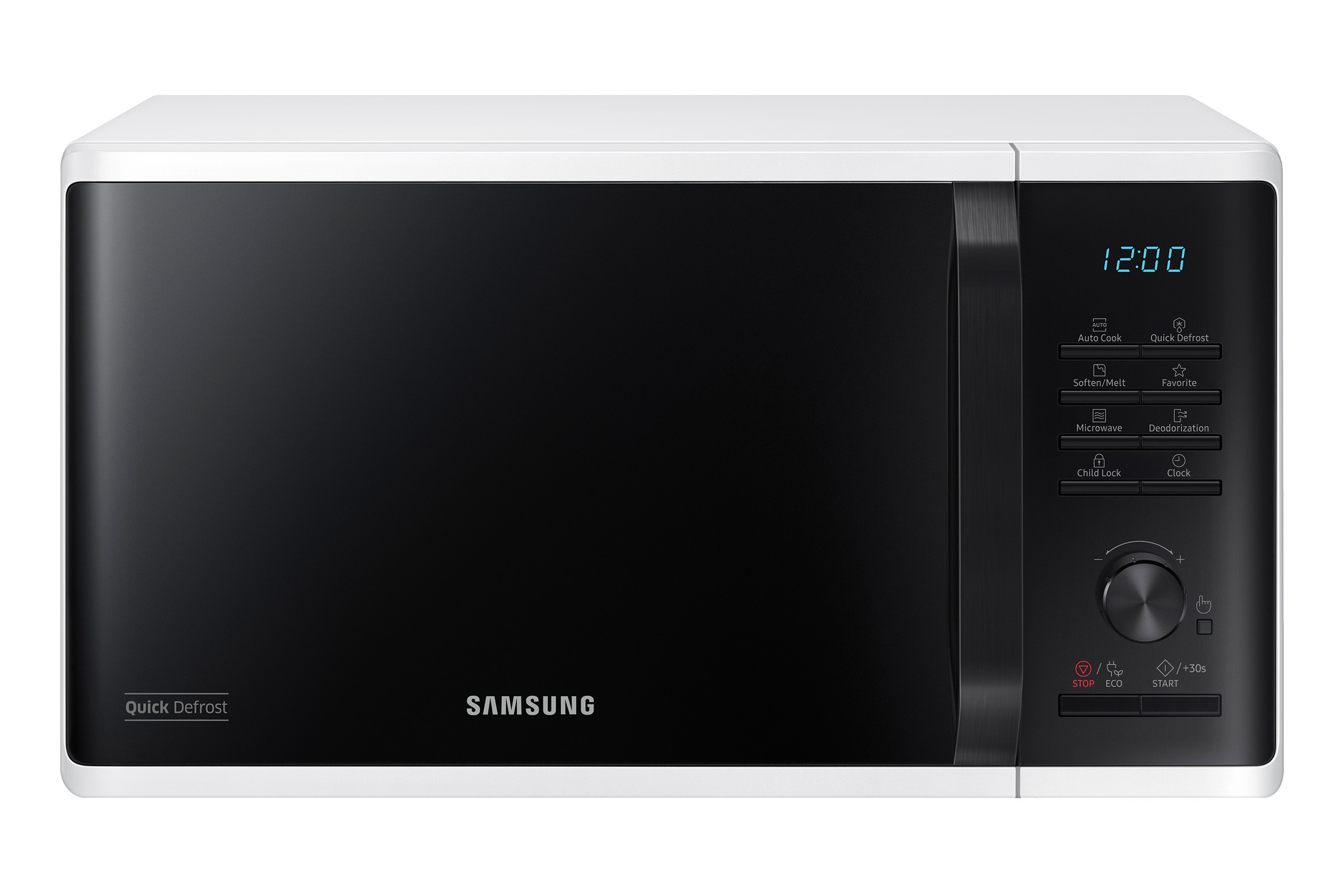 Samsung Four micro-ondes solo MS23K3515AW - 23 L - Blanc