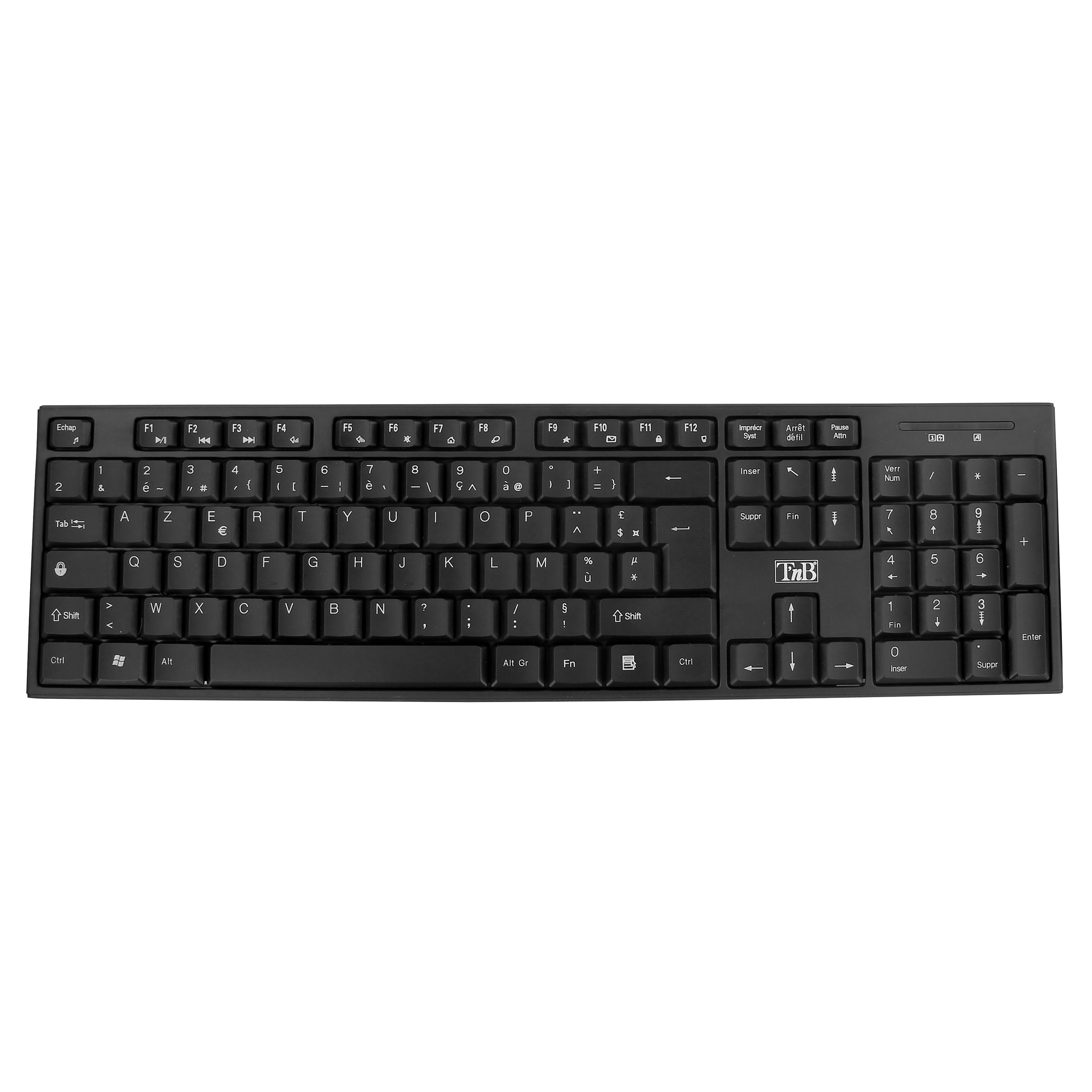 TNB Clavier sans fil Classy - Noir
