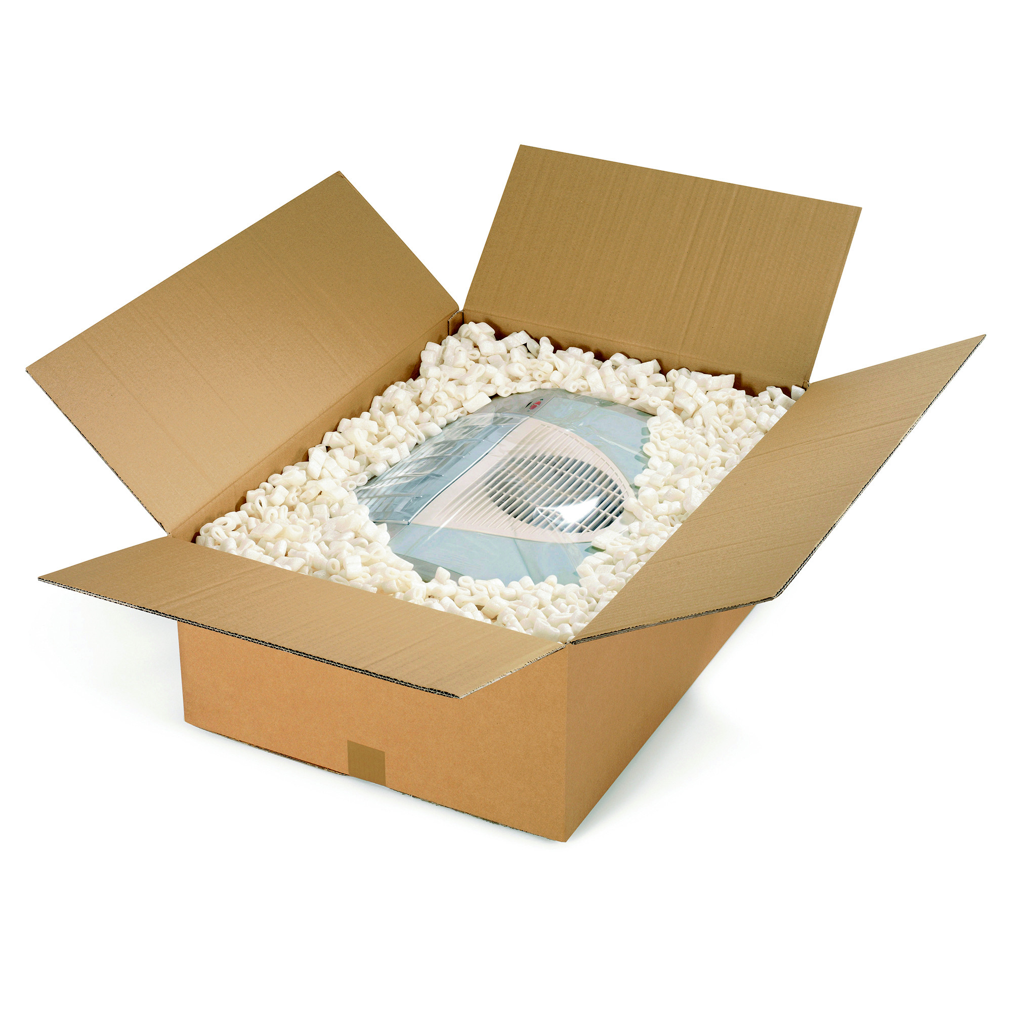 RAJA Caisse américaine carton double cannelure - L.60 x l.40 x H.20 cm - Kraft brun - Lot de 10