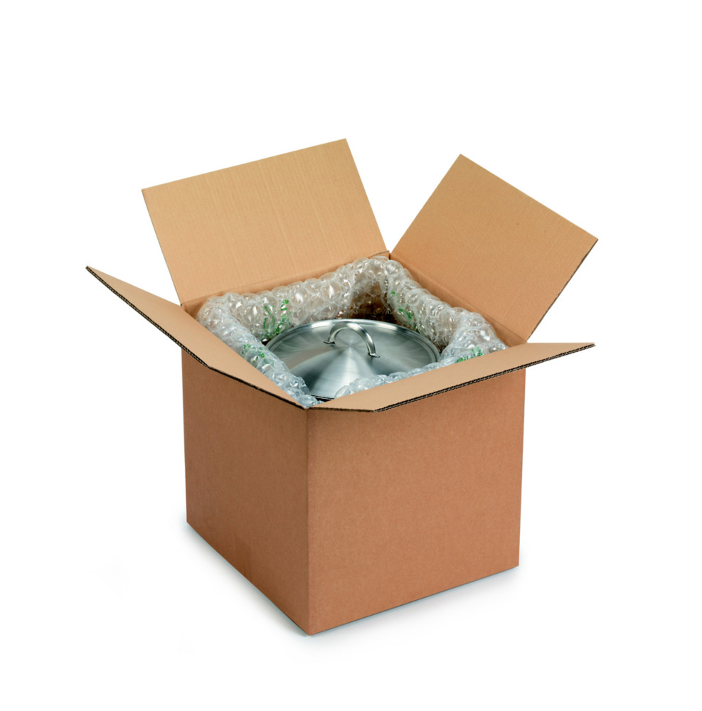 RAJA Caisse amricaine carton double cannelure - L.40 x l.40 x H.40 cm - Kraft brun - Lot de 10
