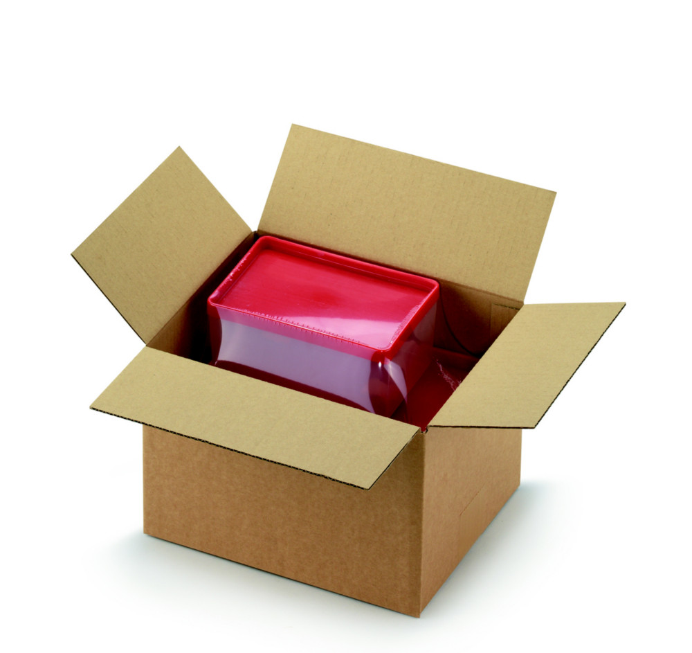 RAJA Caisse amricaine carton simple cannelure - L.26 x l.20 x H.18 cm - Kraft brun - Lot de 25