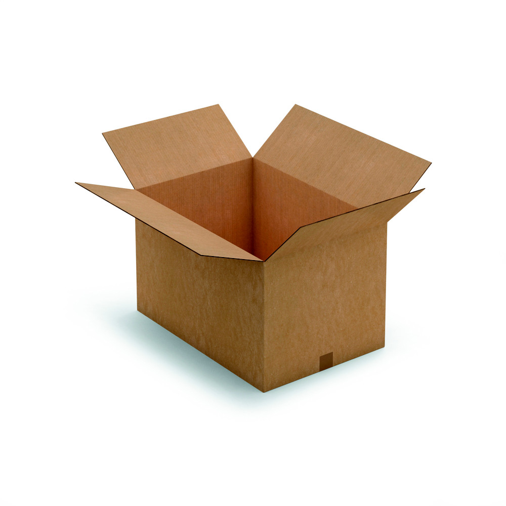 RAJA Caisse amricaine carton double cannelure - L.65 x l.45 x H.40 cm - Kraft brun - Lot de 10