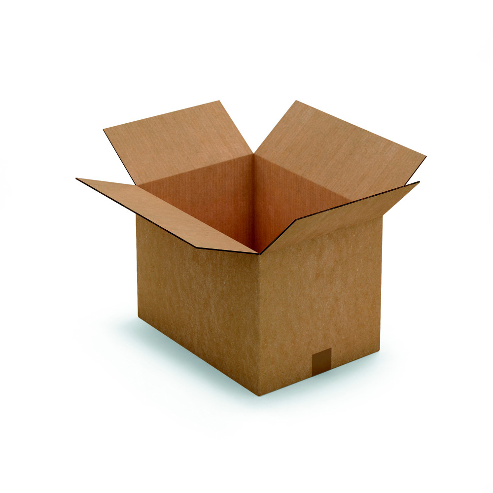 RAJA Caisse amricaine carton double cannelure - L.43 x l.31 x H.30 cm - Kraft brun - Lot de 10