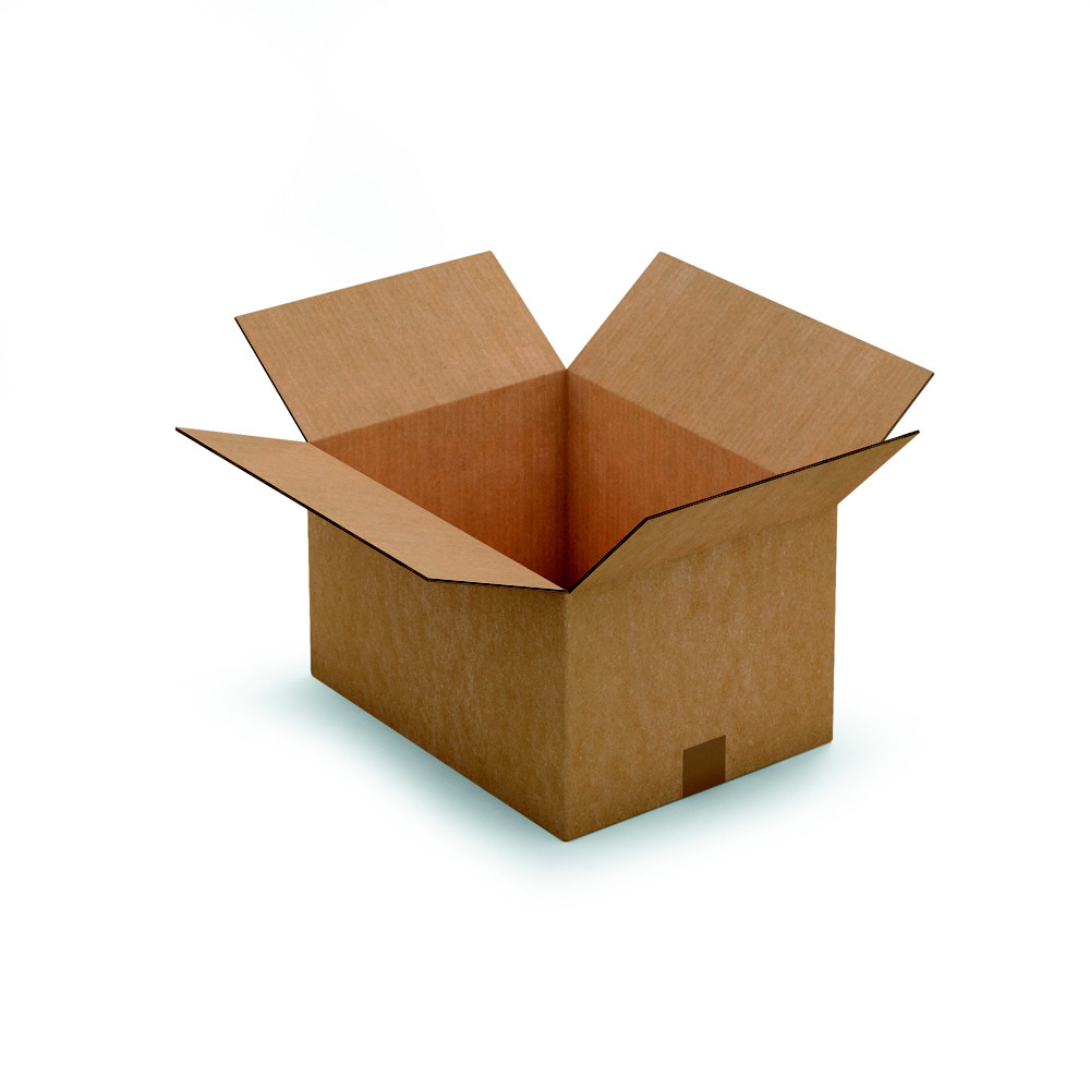 RAJA Caisse amricaine carton double cannelure - L.41 x l.31 x H.24 cm - Kraft brun - Lot de 15