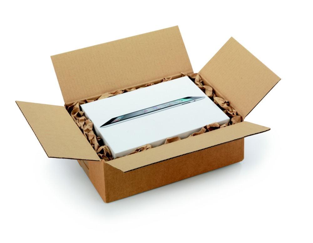 RAJA Caisse amricaine carton simple cannelure - L.31 x l.21,5 x H.10 cm - Kraft brun - Lot de 25