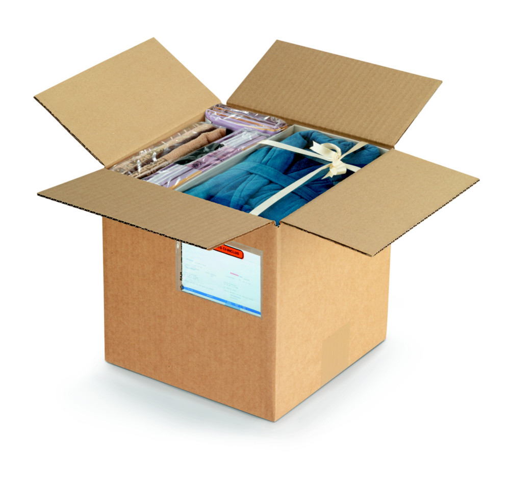 RAJA Caisse amricaine carton simple cannelure - L.20 x l.20 x H.20 cm - Kraft brun - Lot de 25