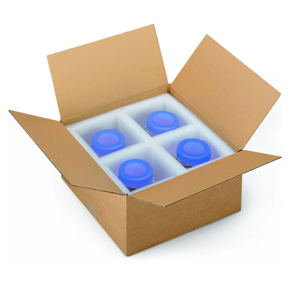 RAJA Caisse amricaine carton simple cannelure - L.40 x l.40 x H.20 cm - Kraft brun - Lot de 20