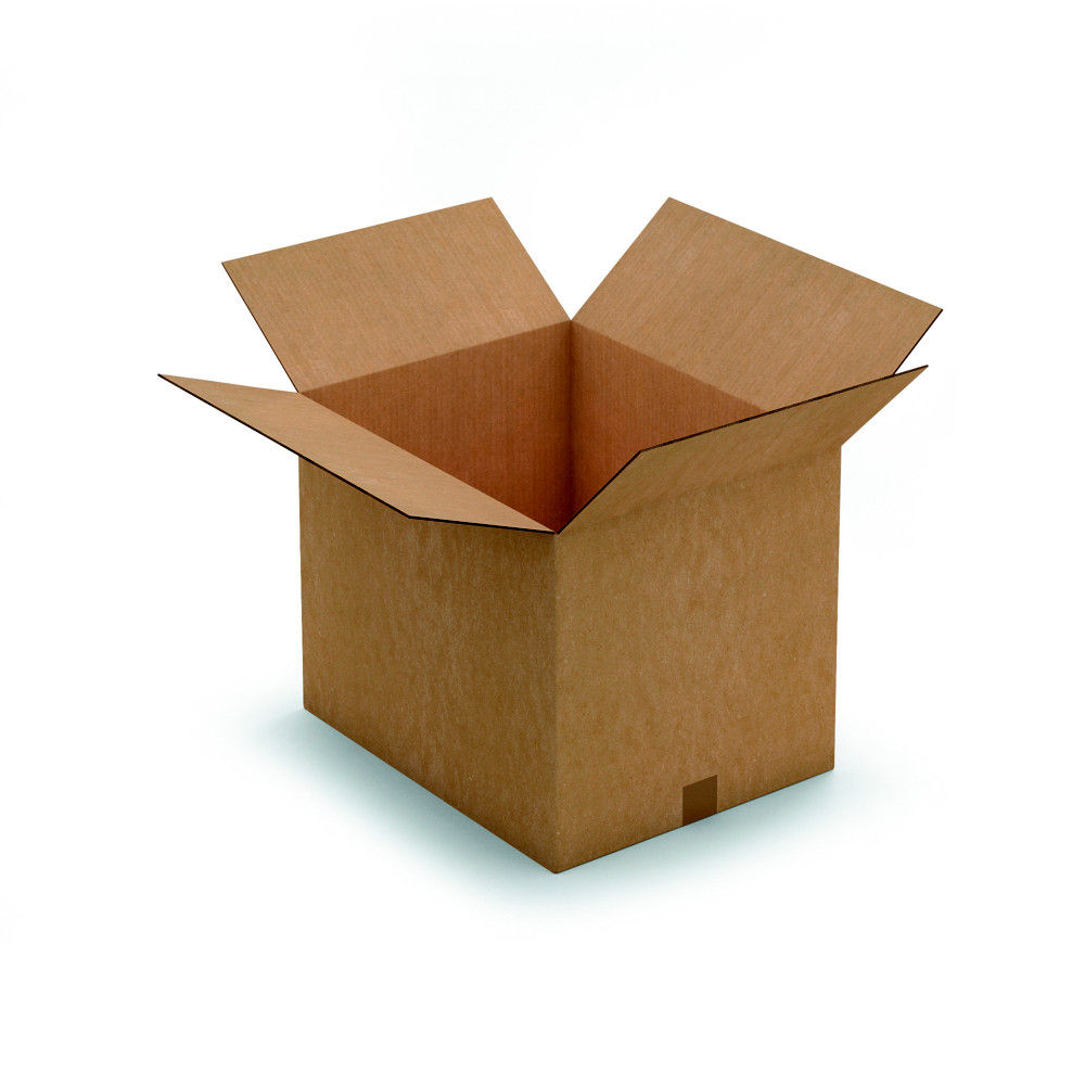 RAJA Caisse amricaine carton double cannelure - L.50 x l.40 x H.40 cm - Kraft brun - Lot de 10