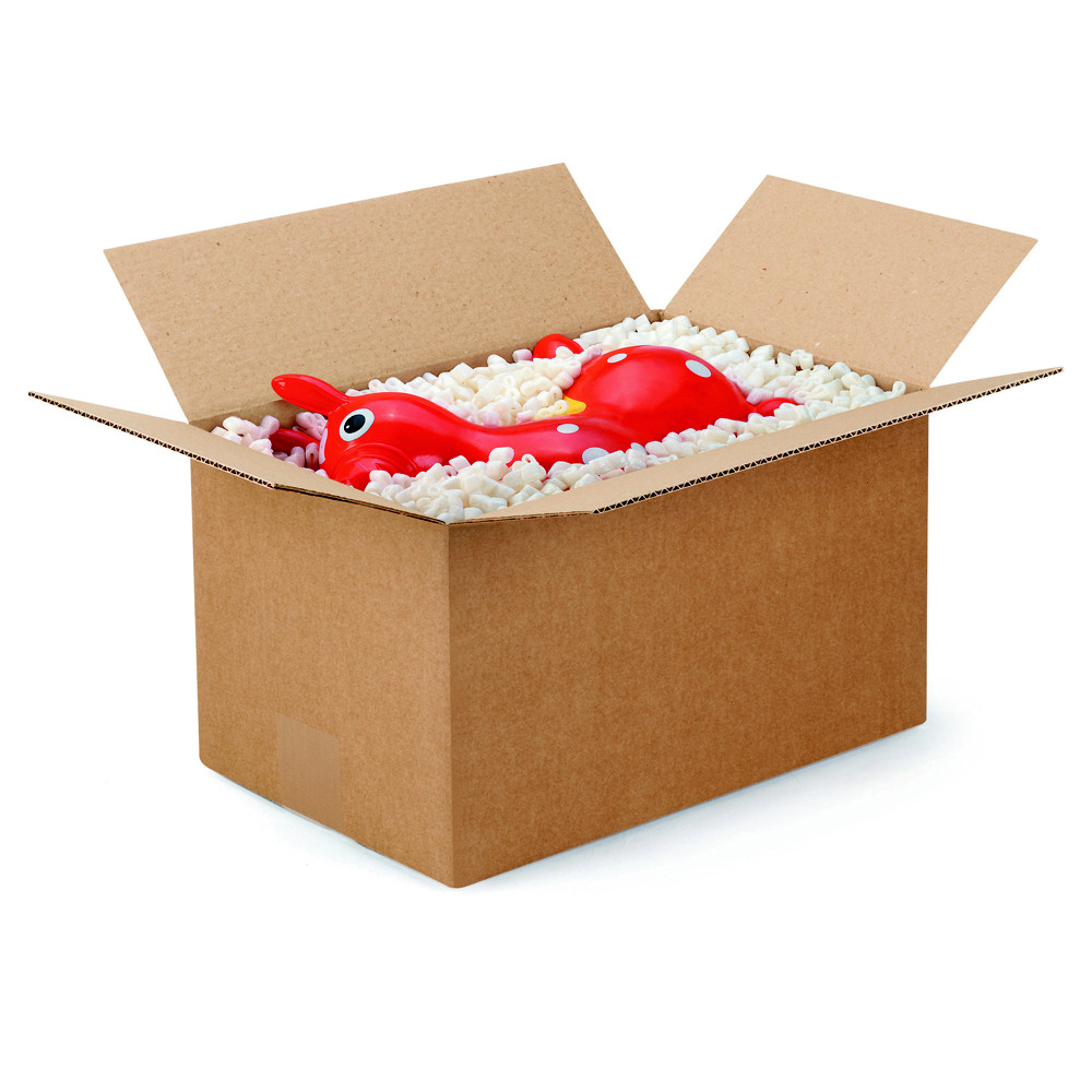 RAJA Caisse amricaine carton simple cannelure - L.30 x l.20 x H.17 cm - Kraft brun - Lot de 25