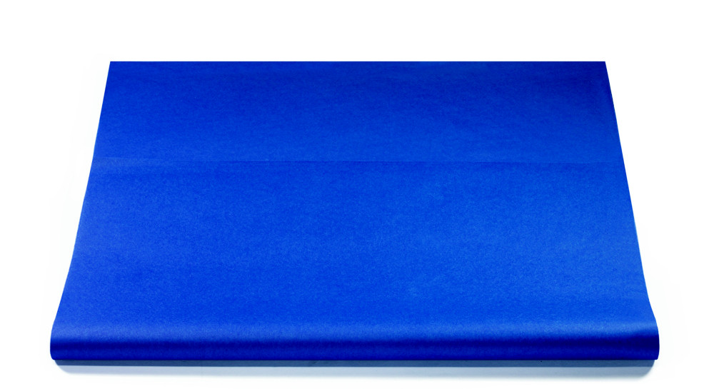 RAJA Papier de soie Bleu marine l.75 x L.50 cm - Ramette de 480 feuilles