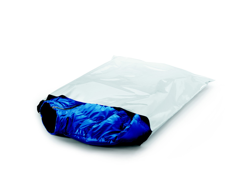 RAJA Pochette plastique d'expdition opaque 510 x 600 mm 80 microns - fermeture adhsive - Lot de 100