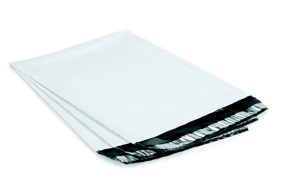 RAJA Pochette plastique d'expdition opaque 220 x 320 mm 80 microns - fermeture adhsive - Lot de 100
