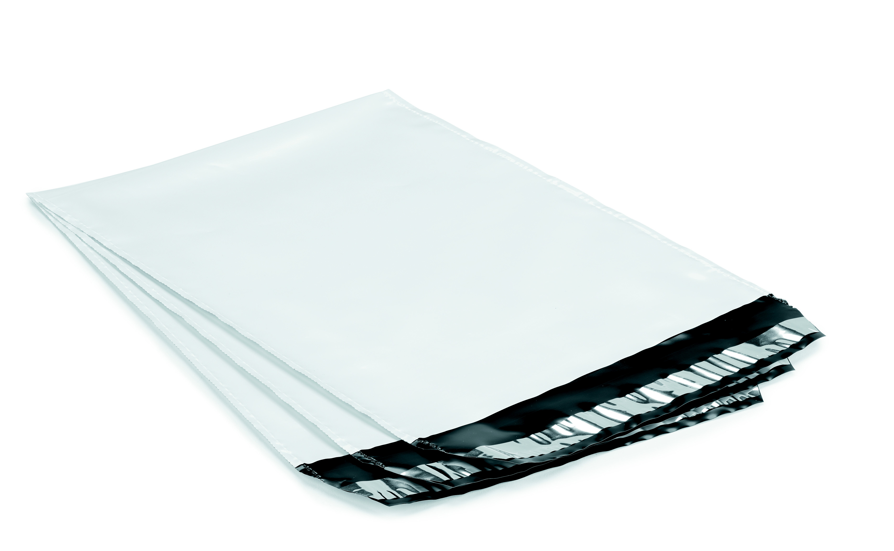 RAJA Pochette plastique d'expédition opaque 220 x 320 mm 80 microns - fermeture adhésive - Lot de 100