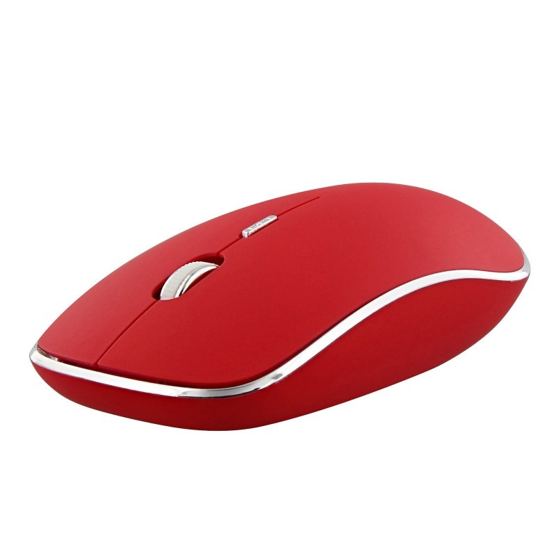 TNB Souris sans fil silencieuse ambidextre Rubby - Rouge
